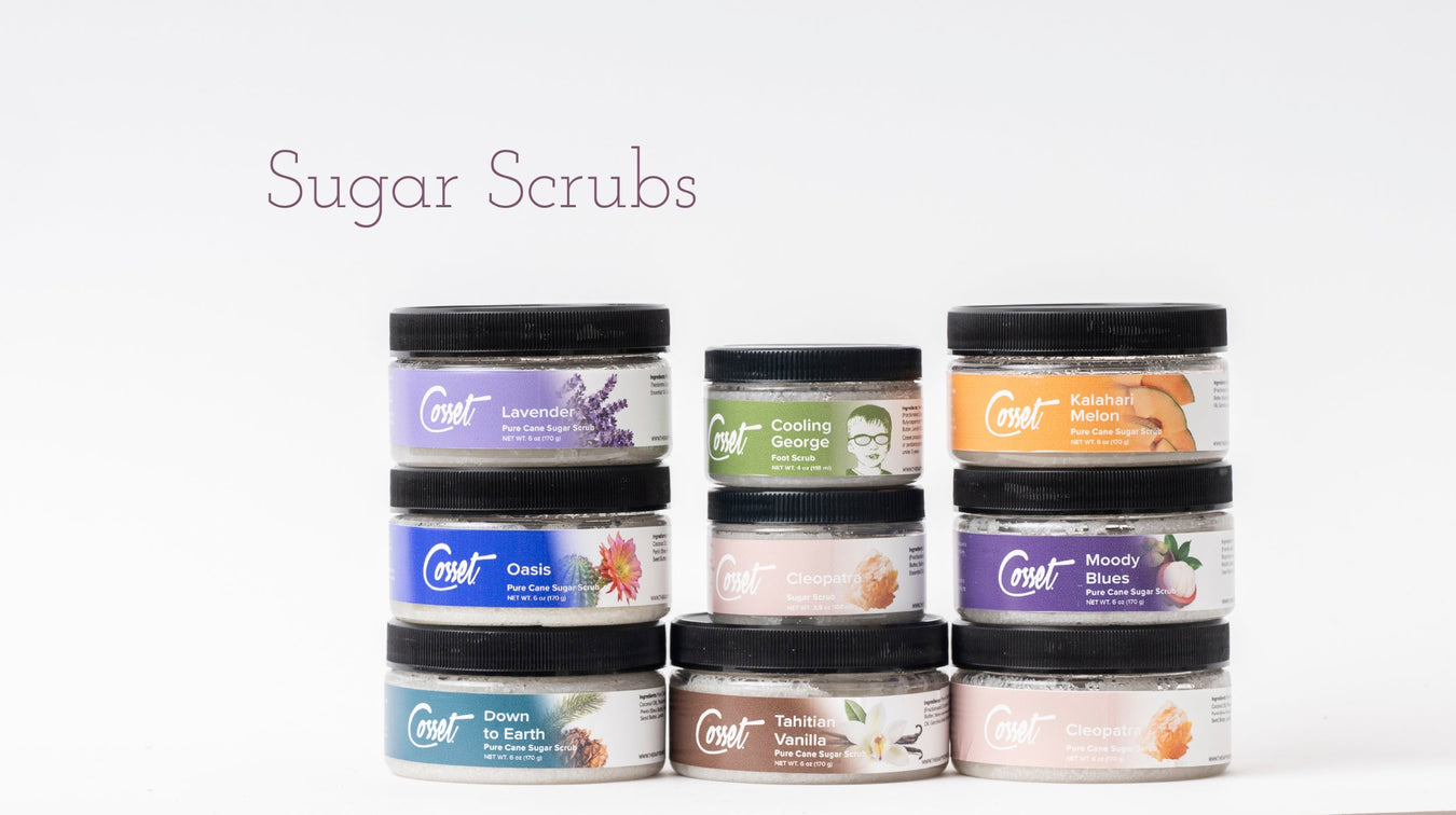 Pure Cane Sugar Scrubs