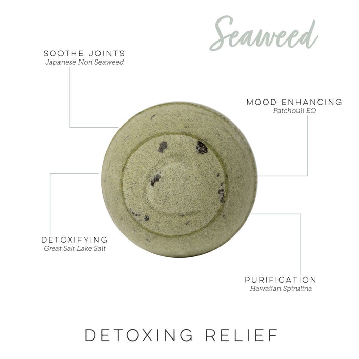 100% Natural - Seaweed Therapy Bath Bomb