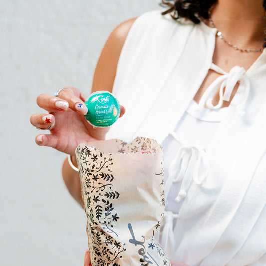 Coconuts About Lime Bath Marble