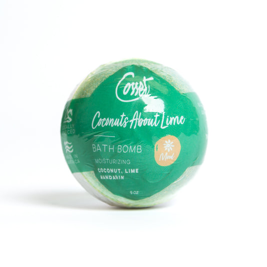 Coconuts About Lime Therapy Bath Bomb (Moisturizing)